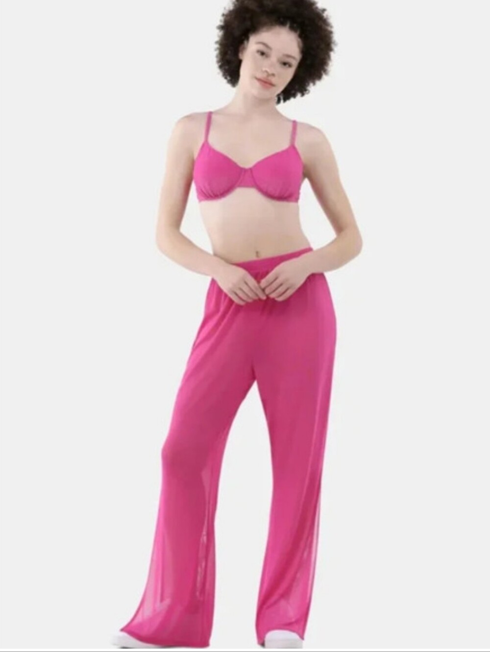 Mesh Cover Up Pants No Boundaries - Picture 5 of 12